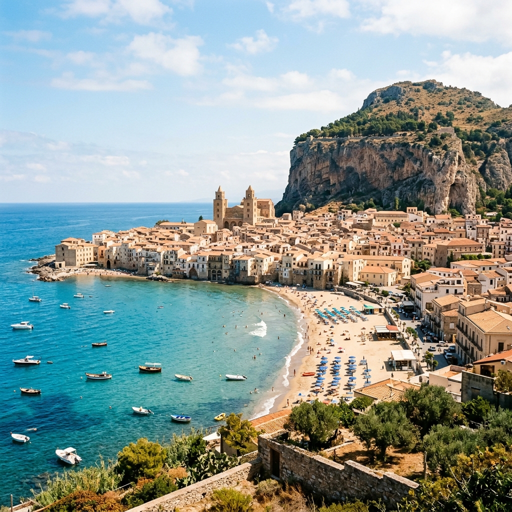 Panorama di Cefalù